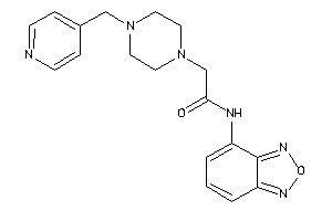 N-benzofurazan-4-yl-2-[4-(4-pyridylmethyl)piperazino]acetamide