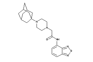 2-[4-(1-adamantyl)piperazino]-N-benzofurazan-4-yl-acetamide