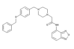 N-benzofurazan-4-yl-2-[4-(4-benzoxybenzyl)piperazino]acetamide