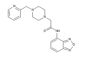 N-benzofurazan-4-yl-2-[4-(2-pyridylmethyl)piperazino]acetamide