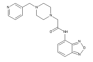 N-benzofurazan-4-yl-2-[4-(3-pyridylmethyl)piperazino]acetamide