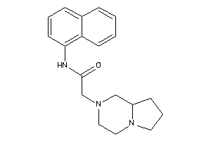 2-(3,4,6,7,8,8a-hexahydro-1H-pyrrolo[1,2-a]pyrazin-2-yl)-N-(1-naphthyl)acetamide