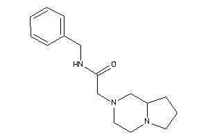 2-(3,4,6,7,8,8a-hexahydro-1H-pyrrolo[1,2-a]pyrazin-2-yl)-N-benzyl-acetamide