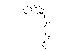 N-phenyl-2-[[2-(6,7,8,9-tetrahydrodibenzofuran-2-yloxy)acetyl]amino]acetamide