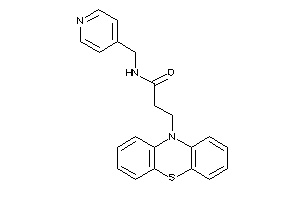 3-phenothiazin-10-yl-N-(4-pyridylmethyl)propionamide