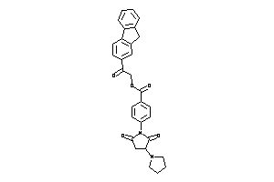 4-(2,5-diketo-3-pyrrolidino-pyrrolidino)benzoic Acid [2-(9H-fluoren-2-yl)-2-keto-ethyl] Ester