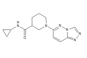 N-cyclopropyl-1-([1,2,4]triazolo[3,4-f]pyridazin-6-yl)nipecotamide