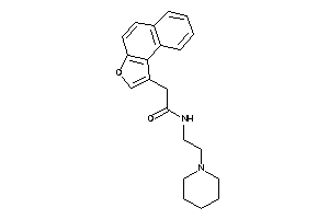 Image of 2-benzo[e]benzofuran-1-yl-N-(2-piperidinoethyl)acetamide