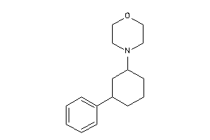 4-(3-phenylcyclohexyl)morpholine