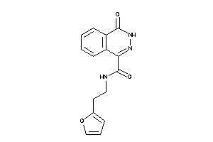 N-[2-(2-furyl)ethyl]-4-keto-3H-phthalazine-1-carboxamide