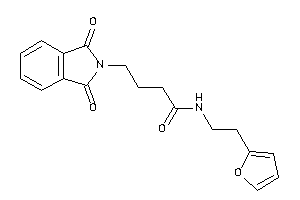 N-[2-(2-furyl)ethyl]-4-phthalimido-butyramide