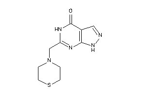 6-(thiomorpholinomethyl)-1,5-dihydropyrazolo[3,4-d]pyrimidin-4-one