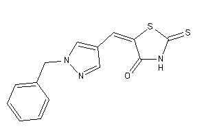 5-[(1-benzylpyrazol-4-yl)methylene]-2-thioxo-thiazolidin-4-one