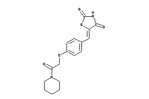 5-[4-(2-keto-2-piperidino-ethoxy)benzylidene]-2-thioxo-thiazolidin-4-one