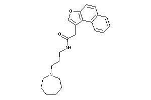 Image of N-[3-(azepan-1-yl)propyl]-2-benzo[e]benzofuran-1-yl-acetamide