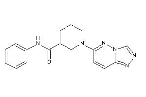 N-phenyl-1-([1,2,4]triazolo[3,4-f]pyridazin-6-yl)nipecotamide