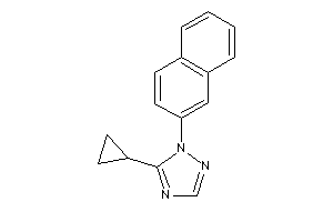 5-cyclopropyl-1-(2-naphthyl)-1,2,4-triazole