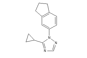 5-cyclopropyl-1-indan-5-yl-1,2,4-triazole