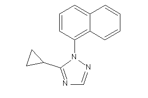 5-cyclopropyl-1-(1-naphthyl)-1,2,4-triazole