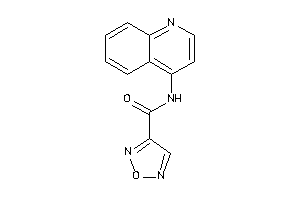 N-(4-quinolyl)furazan-3-carboxamide