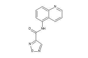 N-(5-quinolyl)furazan-3-carboxamide