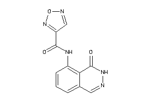 N-(4-keto-3H-phthalazin-5-yl)furazan-3-carboxamide