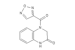 4-(furazan-3-carbonyl)-1,3-dihydroquinoxalin-2-one