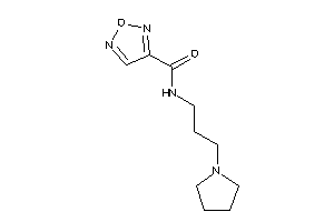 N-(3-pyrrolidinopropyl)furazan-3-carboxamide