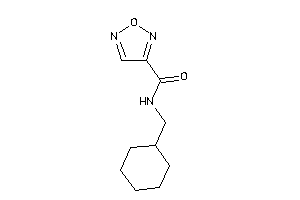 N-(cyclohexylmethyl)furazan-3-carboxamide