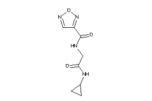 N-[2-(cyclopropylamino)-2-keto-ethyl]furazan-3-carboxamide