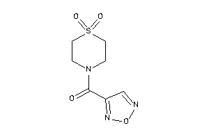 (1,1-diketo-1,4-thiazinan-4-yl)-furazan-3-yl-methanone