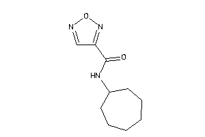 N-cycloheptylfurazan-3-carboxamide