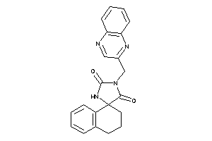 3-(quinoxalin-2-ylmethyl)spiro[imidazolidine-5,1'-tetralin]-2,4-quinone