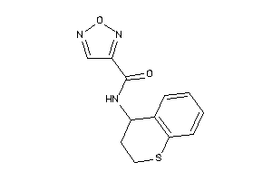 N-thiochroman-4-ylfurazan-3-carboxamide