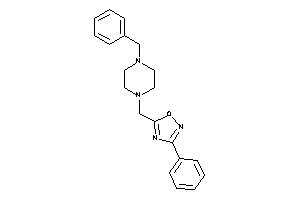 5-[(4-benzylpiperazino)methyl]-3-phenyl-1,2,4-oxadiazole