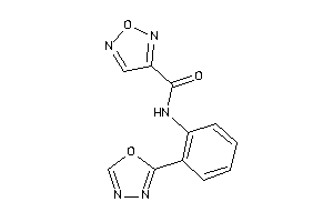 N-[2-(1,3,4-oxadiazol-2-yl)phenyl]furazan-3-carboxamide