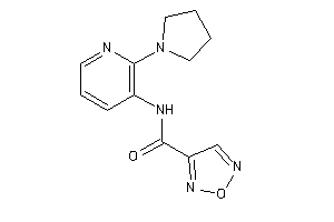 N-(2-pyrrolidino-3-pyridyl)furazan-3-carboxamide