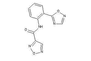 N-[2-(1,2,4-oxadiazol-5-yl)phenyl]furazan-3-carboxamide