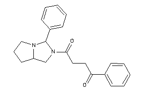 1-phenyl-4-(3-phenyl-1,3,5,6,7,7a-hexahydropyrrolo[2,1-e]imidazol-2-yl)butane-1,4-dione