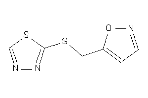 5-[(1,3,4-thiadiazol-2-ylthio)methyl]isoxazole