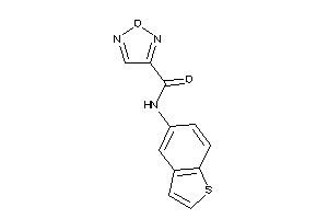 N-(benzothiophen-5-yl)furazan-3-carboxamide