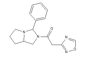 2-(1,2,4-oxadiazol-3-yl)-1-(3-phenyl-1,3,5,6,7,7a-hexahydropyrrolo[2,1-e]imidazol-2-yl)ethanone