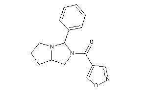 Image of Isoxazol-4-yl-(3-phenyl-1,3,5,6,7,7a-hexahydropyrrolo[2,1-e]imidazol-2-yl)methanone