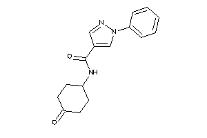 N-(4-ketocyclohexyl)-1-phenyl-pyrazole-4-carboxamide