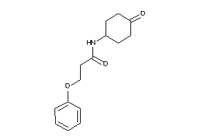 N-(4-ketocyclohexyl)-3-phenoxy-propionamide