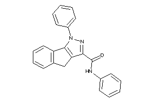 N,1-diphenyl-4H-indeno[1,2-c]pyrazole-3-carboxamide