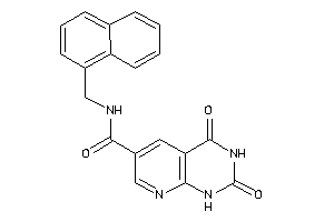 2,4-diketo-N-(1-naphthylmethyl)-1H-pyrido[2,3-d]pyrimidine-6-carboxamide