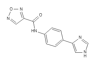 N-[4-(1H-imidazol-4-yl)phenyl]furazan-3-carboxamide