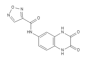 Image of N-(2,3-diketo-1,4-dihydroquinoxalin-6-yl)furazan-3-carboxamide