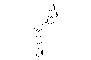 7-[2-keto-2-(4-phenylpiperidino)ethoxy]coumarin